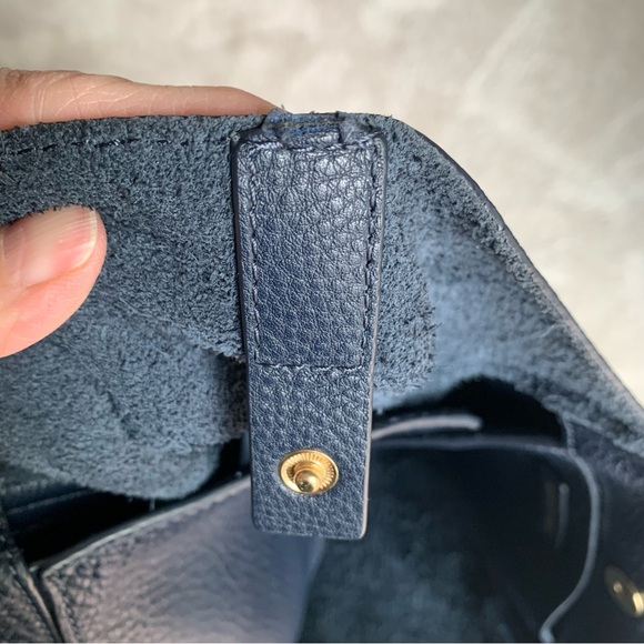 Michael Kors navy blue leather Ashbury bag - Picture 7 of 7